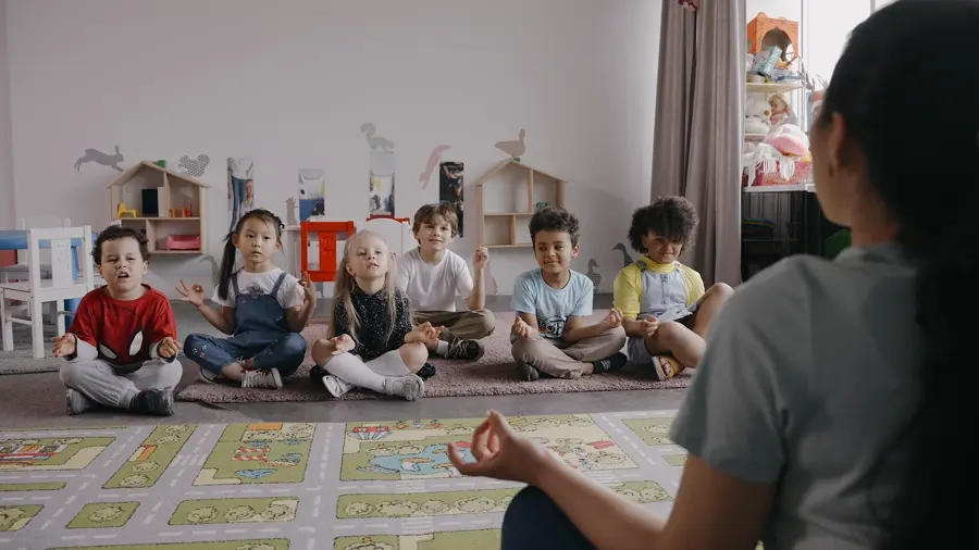 Yoga for Kids practice